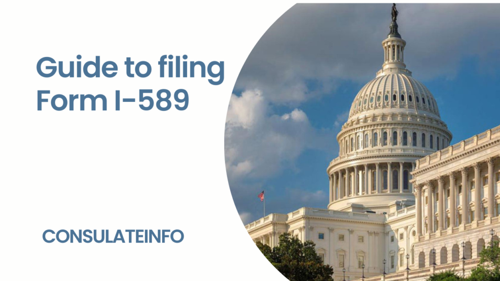 Guide to filing Form I-589